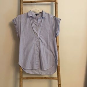 J.Crew Pinstripe Blouse